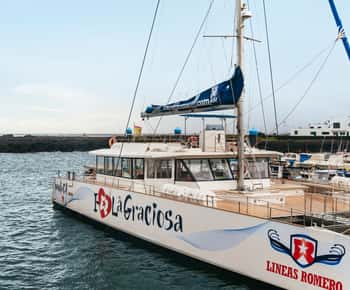 La Graciosa: Inselrundfahrt mit Mittagessen und Wasseraktivitäten