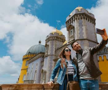 Lissabon - en dag Pena Palace, Sintra, Cabo da Roca och Cascais Dagsutflykt