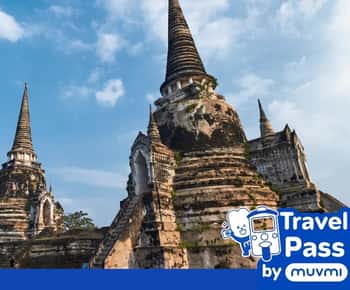 Ayutthaya Tuk Tuk -päivälippu-sovellus