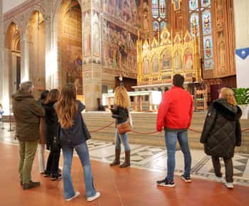 Firenze: Croce Church Tour with Entry Ticket