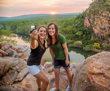 Visite d'une jounée des gorges de Katherine et des chutes d'Edith au départ de Darwin