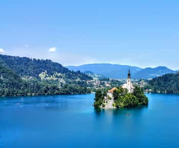 Vanuit Koper: Dagtrip naar het meer van Bled & Ljubljana