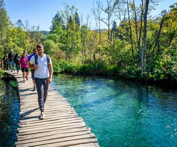 De Split: Traslado de Zagreb e excursão aos lagos de Plitvice