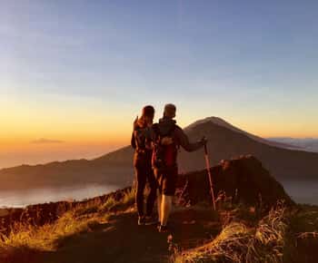 Bali: Mount Batur Sunrise Trek & Lake Batur Canoe Tour