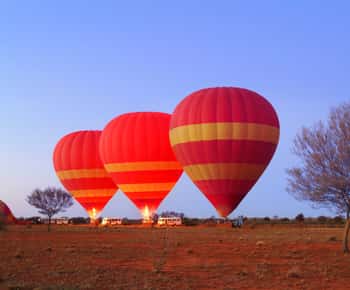 Alice Springs : Vol en montgolfière tôt le matin