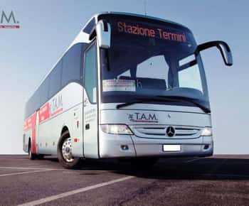 Rome: Bus between Fiumicino Airport and Termini/Ostiense st