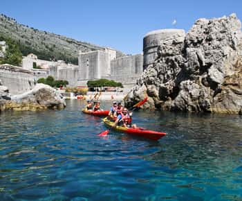Dubrovnik: Kajak Tour op zee