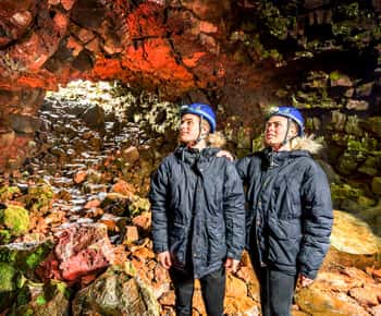 Från Reykjavik: Raufarhólshellir Lava Tunnel med buss