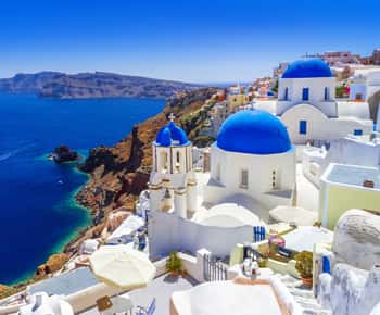 Z Rethymnonu: całodniowa wycieczka łodzią na Santorini