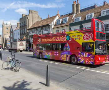 Cambridge: City Sightseeing Hop-On Hop-Off Bus Tour