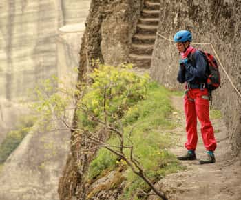 Kastraki: Meteora Via Cordata Hiking Tour to the Great Saint