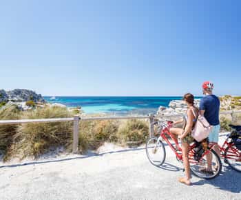 From Perth: Rottnest Island Ferry & Bike Trip