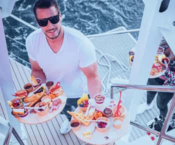 Catamaran Lucile | Sunday brunch