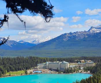 Von Banff: Halbtagestour zum Moraine Lake und Lake Louise