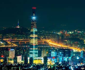 Seoul: Ticket für den Sky Lotte World Tower