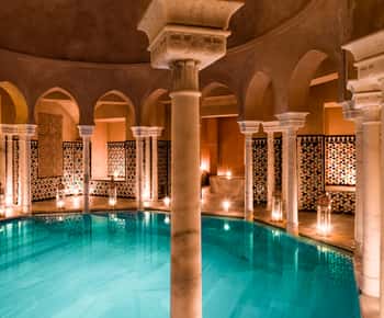 Málaga: Hammam Al Ándalus Ticket de entrada con masaje