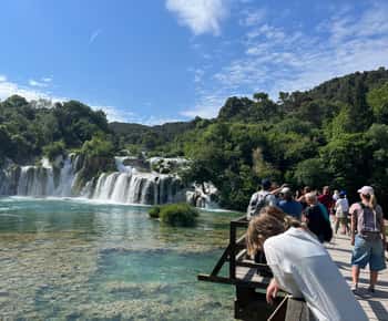 Vanuit Zadar: dagtrip naar de Krka-watervallen