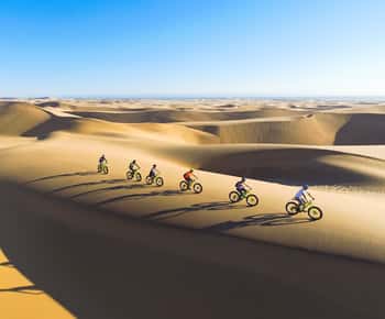 Swakopmund: prachtige woestijnfietstocht