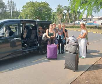 From Mombasa Airport: Diani transfer in a minivan (5 pax)