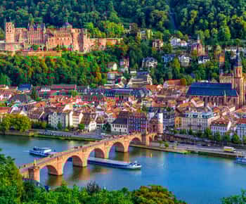 De Frankfurt: Visita guiada a Heidelberg, Castelo e Cidade Velha
