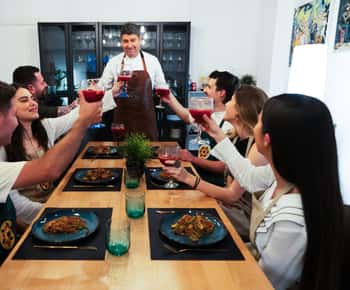 Madrid: Paella and Sangria Workshop with Tapas