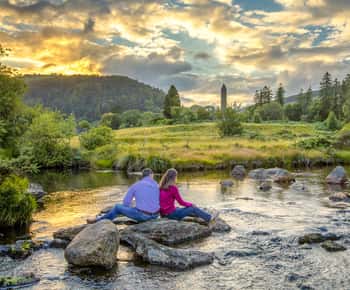 Dublin: Kilkenny, Wicklow & Glendalough Tour & Schäferhundshow