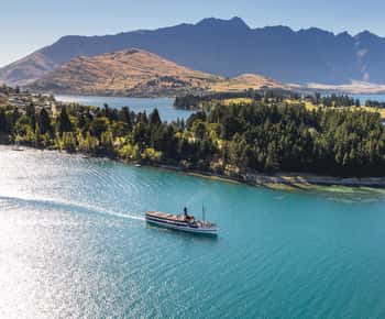 Queenstown: TSS Earnslaw Cruise op het Whakatipu meer