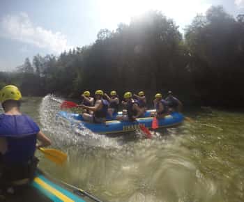 Bled: tour di rafting e zipline