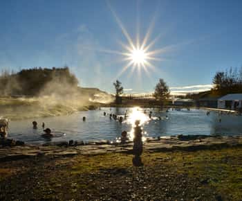 Från Reykjavik: Gyllene cirkeln & hemlig lagun guidad tur