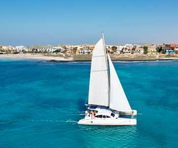 3-hour Catamaran Adventure on the waters of Sal Island