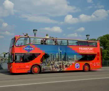 Frankfurt: Bilhete de autocarro hop-on hop-off Grand ou autocarro expresso