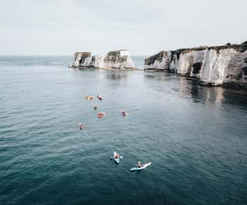 Excursión en kayak por la Costa Jurásica hasta Old Harry Rocks