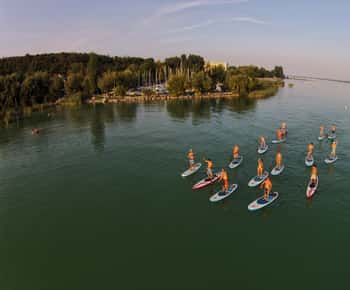 Lake Balaton: Paddle Board Tour of Tihany National Park