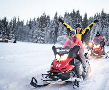Zakopane: Snowmobiles Expedition and Optional Bonfire