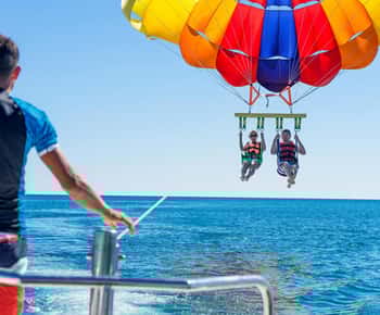 デスティン：メキシコ湾上空のパラセーリングフライト