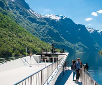 Bergen: Wikingerdorf, Nærøyfjord-Kreuzfahrt & Flåmbahn