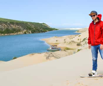 Port Elizabeth: Sandboarding with Short Boat Trip