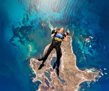 Fremantle: Rottnest Island Skydive and Ferry Package