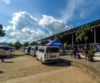 Coron: Enkelriktad flygtransfer