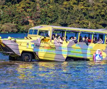 Rotorua City and Lakes Duck Tour