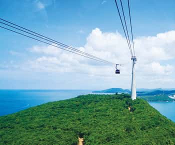Phu Quoc : Tour en téléphérique et tour en bateau des 3 îles avec déjeuner