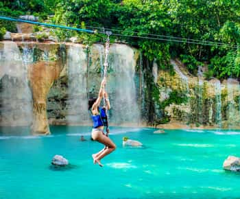 Blue Hole and Scape Park Cap Cana Entry Ticket