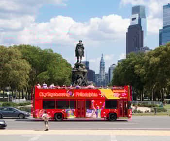 Philadelphia: Double-Decker Hop-on Hop-off Sightseeing Tour