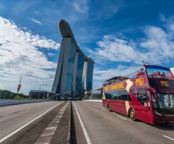 Singapore: Big Bus Hop-On Hop-Off Tour by Open-Top Bus