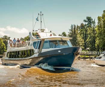 Tigre : Navigation en bateau Premium jusqu'à Puerto Madero