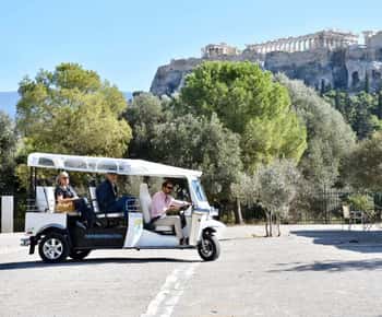 Athene: Privé stadsrondleiding van 3 uur met milieuvriendelijke Tuk Tuk