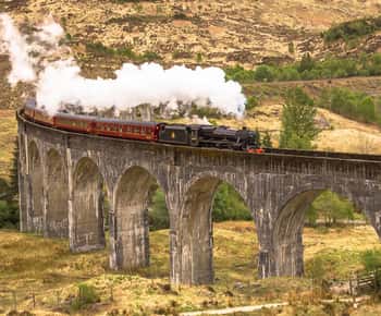 De Inverness: Comboio a vapor Jacobite e excursão às Terras Altas