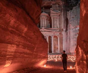 De Amã: Excursão de 3 dias a Petra, Wadi Rum e Mar Morto