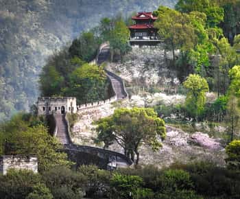 Shanghai: Tagestour zur südlichen Großen Mauer mit dem Hochgeschwindigkeitszug