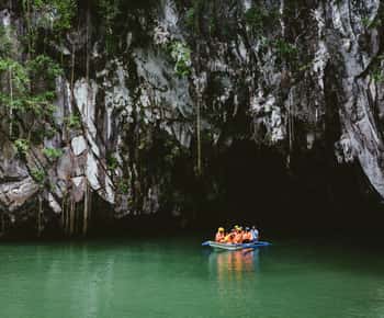 Puerto Princesa: Underground River och Firefly Watching Tour